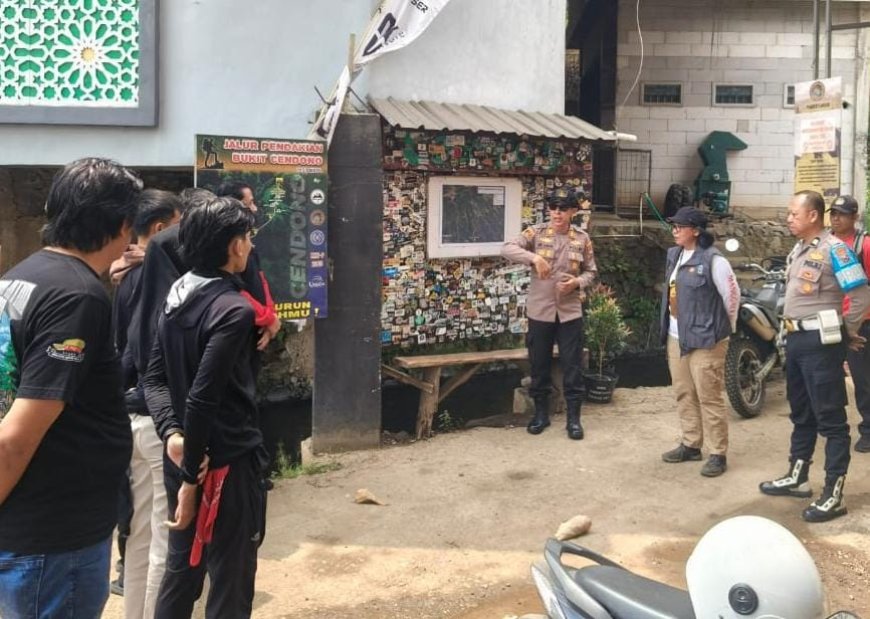 Polres Mojokerto Intensifkan Patroli Mitigasi Karhutla Jaga Ribuan Hektare Kawasan Hijau di Pacet